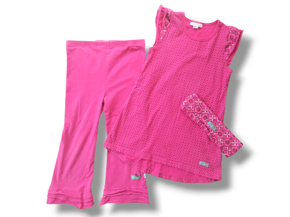 Naartjie Girls 8 Hot Pink Boho Outfit Bundle